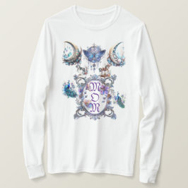 Camiseta Moldura Floral Mamãe