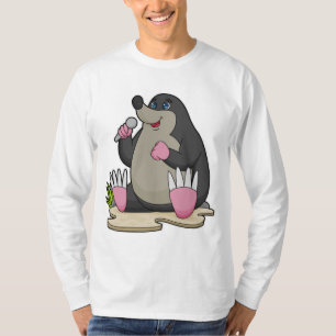 Camiseta Mole as Singer com Microfone