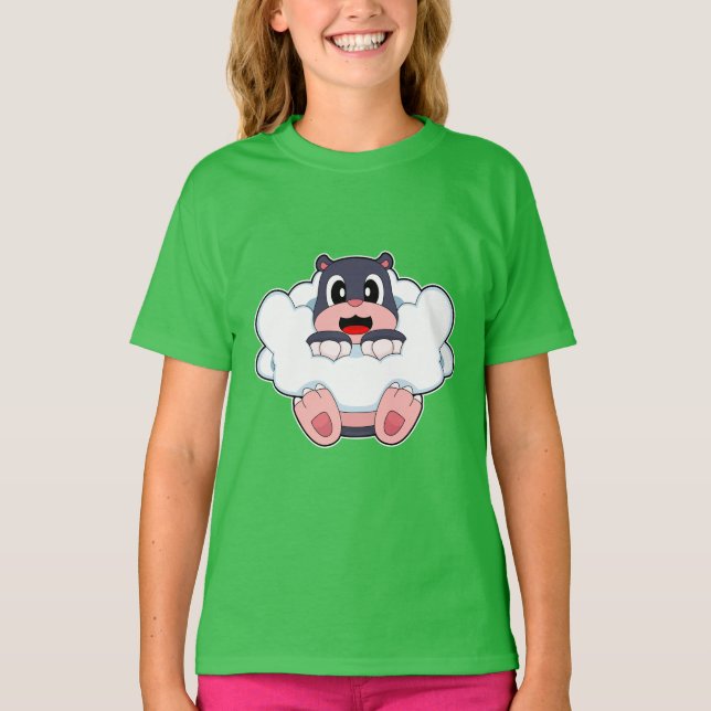 Camiseta Mole Clouds (Frente)