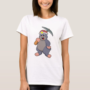 Camiseta Mole com picaxe