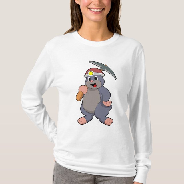 Camiseta Mole com picaxe (Frente)