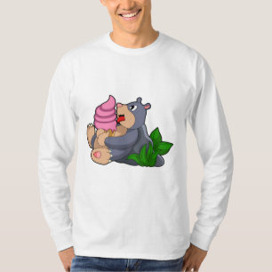 Camiseta Mole com sorvete Waffle