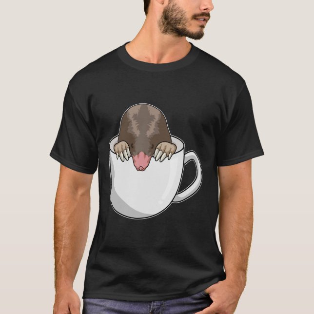 Camiseta Mole com Taça de Café (Frente)