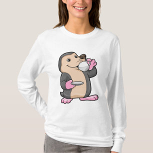 Camiseta Mole com Taça de Café e Saucer