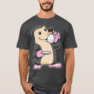 Camiseta Mole com Taça de Café Saucer