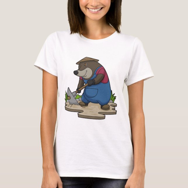 Camiseta Mole como agricultor (Frente)