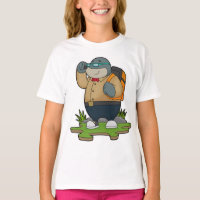 Mole como Hiker com Backpack