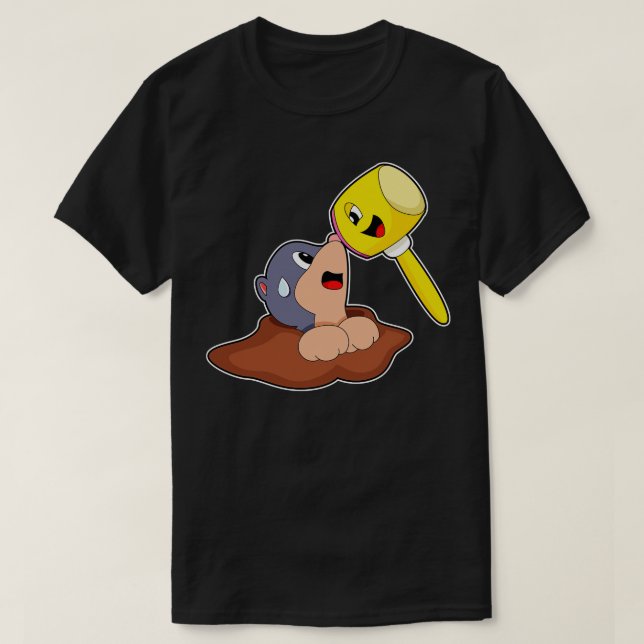 Camiseta Mole Hammer (Frente do Design)