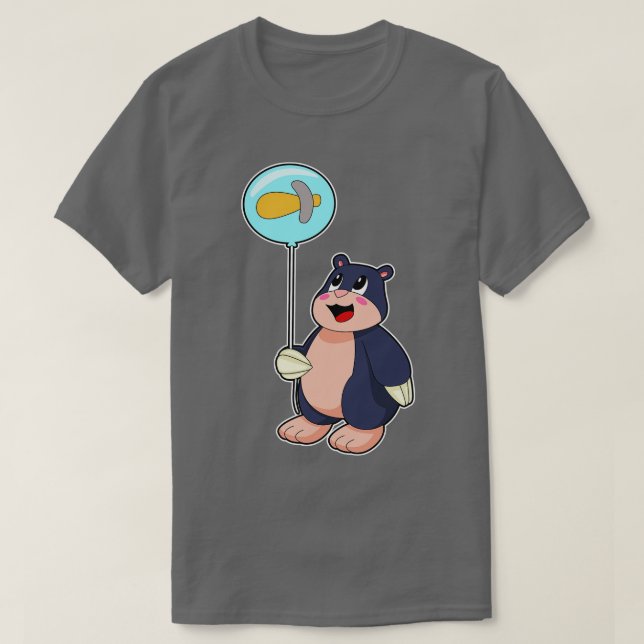 Camiseta Mole Hammer Balloon (Frente do Design)