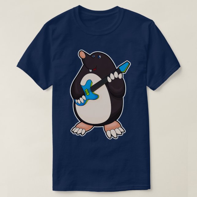Camiseta Mole na Música com Violão (Frente do Design)
