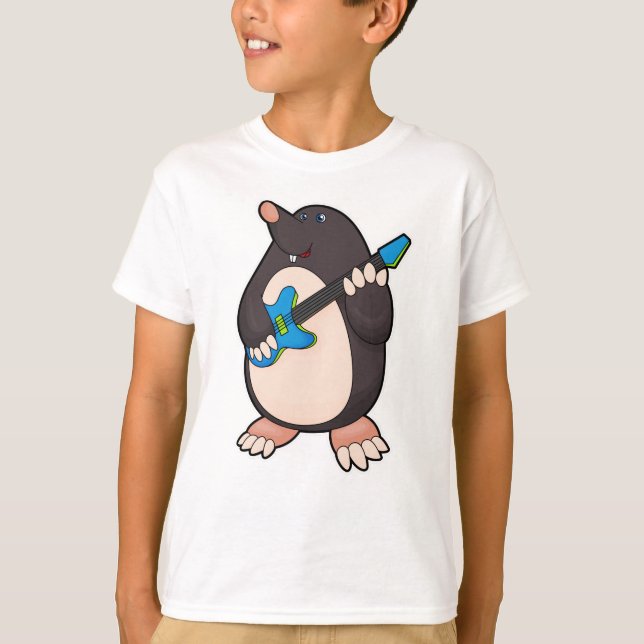 Camiseta Mole na Música com Violão (Frente)