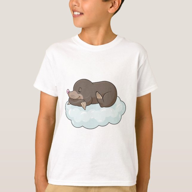 Camiseta Mole on Clouds (Frente)