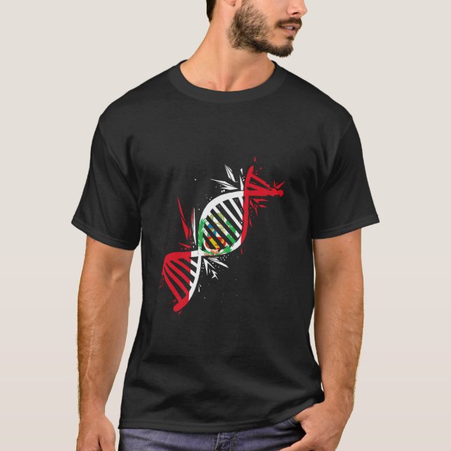 Camiseta Molécula do Peru Orgulho Peruano Raízes Peruanas P (Frente)