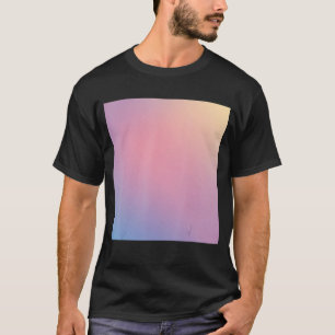 Camiseta Molera de Água Pastel Cor-de-Água Gradiente Amarel