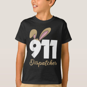Camiseta Moletom com capuz de despachante 911 de Páscoa