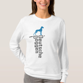 Camiseta Moletom com capuz para Dogue Alemão