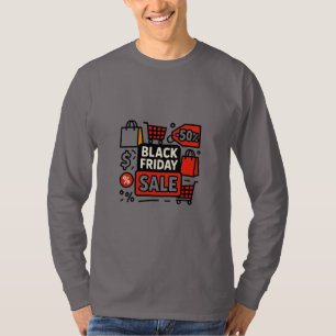 Camiseta Moletom de Liquidação da Black Friday – Edição Lim