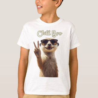 Camiseta Moletom de Preguiça Engraçado – Chill Bro