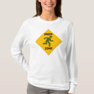Camiseta Moletom Feminino Green Zone