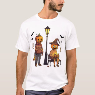 Camiseta Moletom Pumpkin Pals – Rua de Halloween Assustador