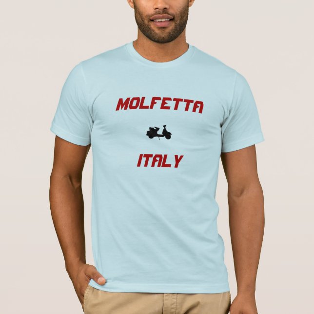 Camiseta Molfetta, Patinete de Itália (Frente)