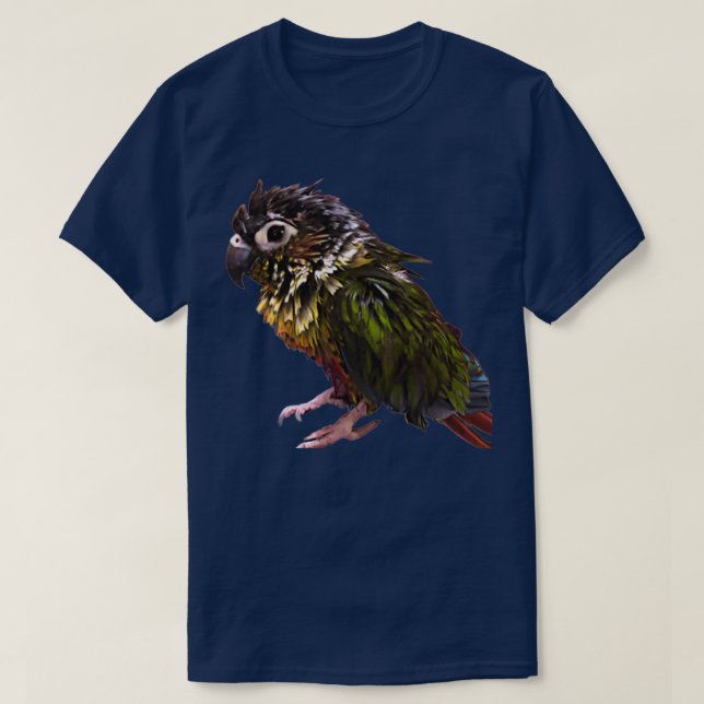 Camiseta Molhado de design com Banho de Banho Verde Molhado (Frente do Design)
