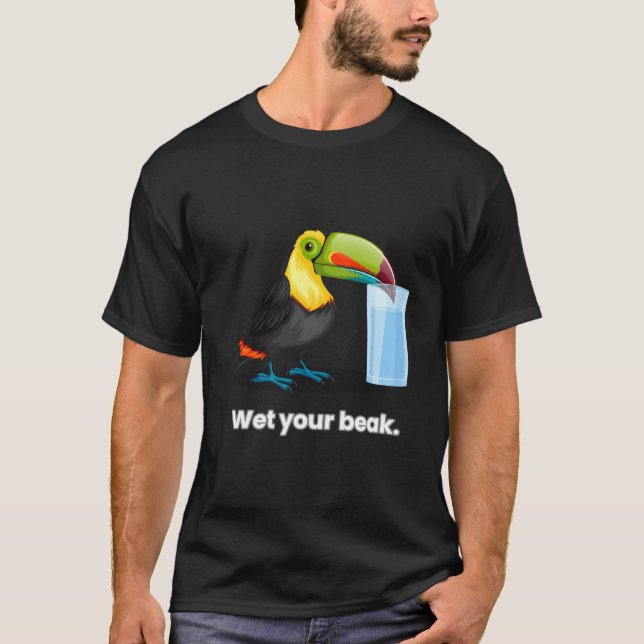 Camiseta Molhe Seu Bico Podcast All-In Com Chamath Palihapi (Frente)