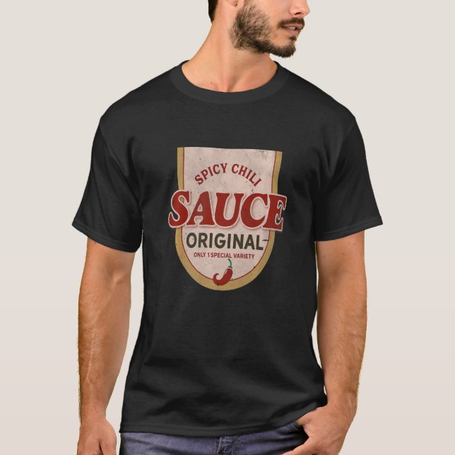 Camiseta Molho Chili Picante Original Apenas 1 Variação Esp (Frente)