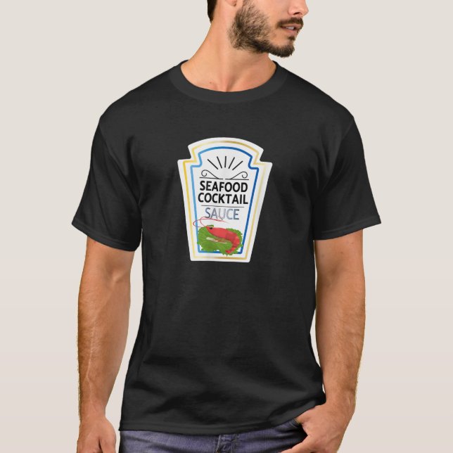 Camiseta Molho cocktail de frutos do mar (Frente)