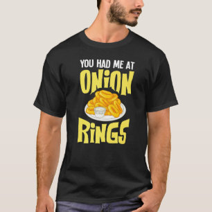 Camiseta Molho de Bateria de Anel de Cebola 1