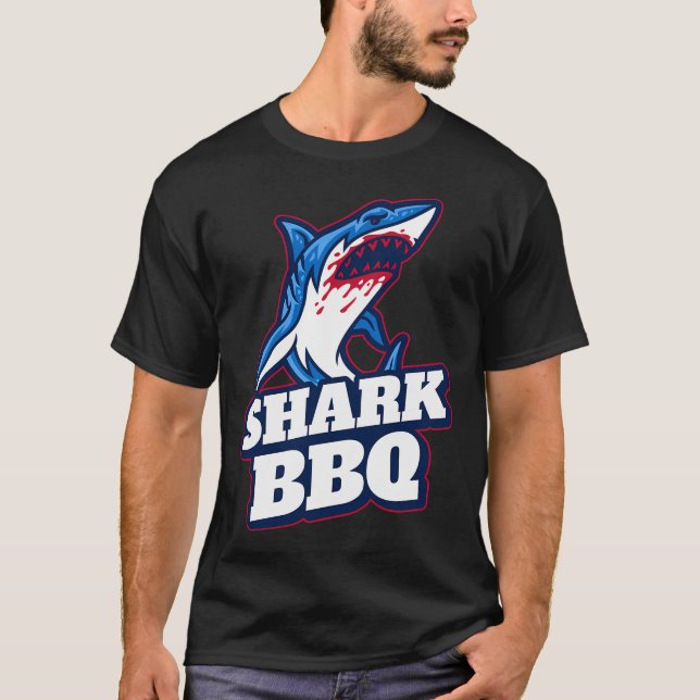 Camiseta Molho de churrasco Shark (Frente)