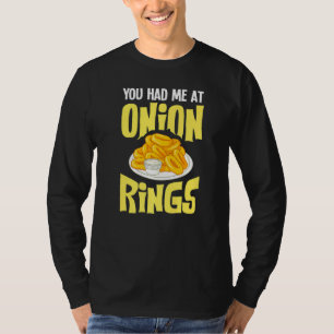Camiseta Molho de Massa de Anel de Cebola   1