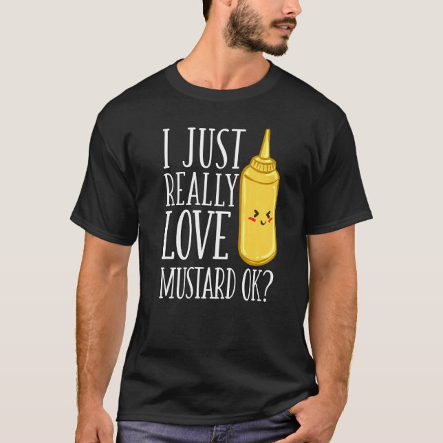 Camiseta Molho De Molho Amarelo De Mel De Mostarda (Frente)
