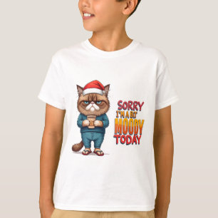Camiseta Molho de Natal para Gatos Grumosos