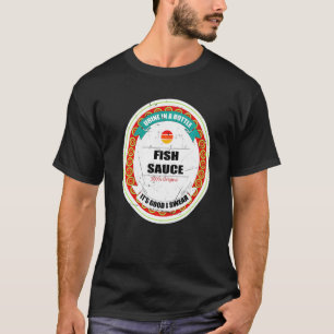 Camiseta Molho de Peixe Condimento Japonês Sushi Halloween