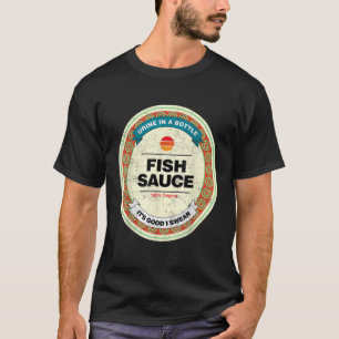 Camiseta Molho De Peixe Engraçado Japonês Sushi Condimento