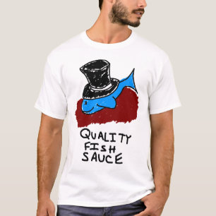 Camiseta Molho de peixes da qualidade