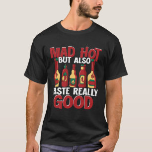 Camiseta Molho de Pimenta Muito Quente Mas Também Tem um Sa