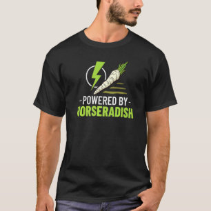 Camiseta Molho de Rábano Cremoso Receita de Planta Raiz Fre