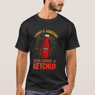 Camiseta Molho de Tomate Divertido Para Homens Mulheres Jov