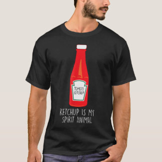 Camiseta Molho de Tomate Engraçado é Meu Espírito