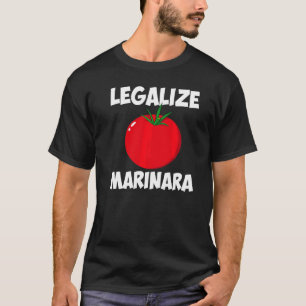 Camiseta Molho De Tomate Marinara Legalizando Mulheres De T