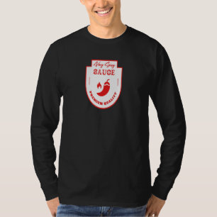 Camiseta Molho Muito Picante Qualidade Pimenta Quente Tamal