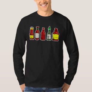 Camiseta Molho Picante de Habanero Legal Para Comida Mexica