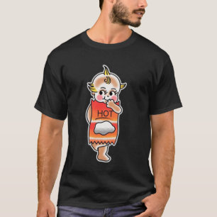 Camiseta Molho Picante Kewpie Baby Hot Sauce Apimentado