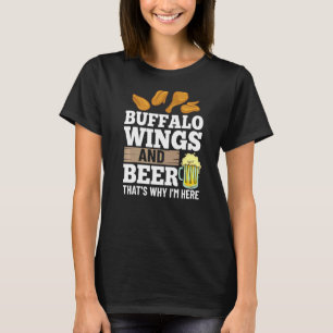 Camiseta Molho Quente de Galinha Desidratado das Asas Buffa
