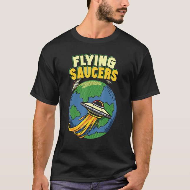 Camiseta Molhos Voadores Ufo Rapto Beli Extraterrestre (Frente)