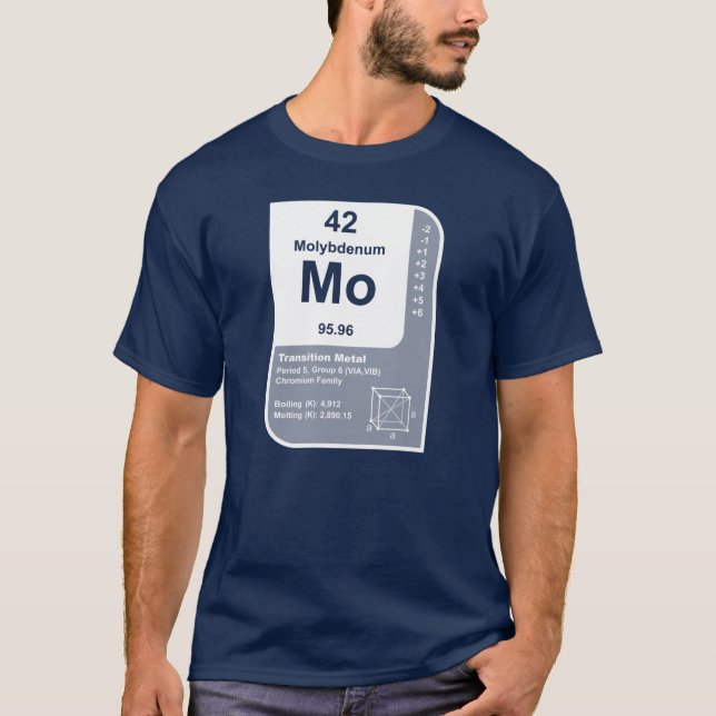 Camiseta Molibdênio (Mo) (Frente)