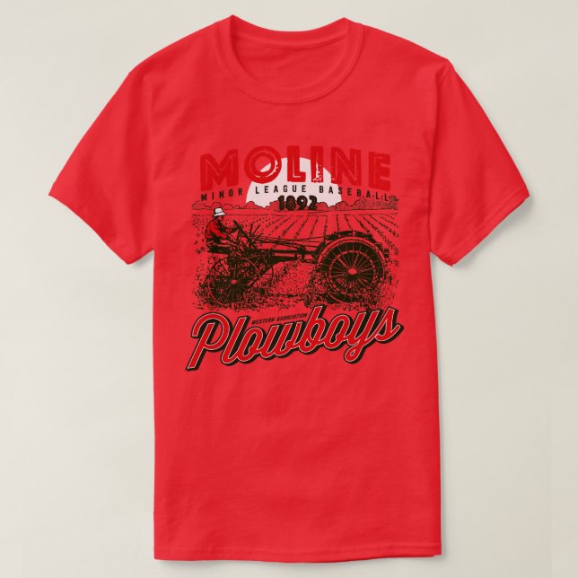 Camiseta Moline Plowboys (Frente do Design)