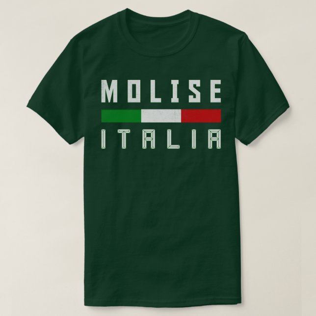 Camiseta Molise Itália Typografia Design (Frente do Design)